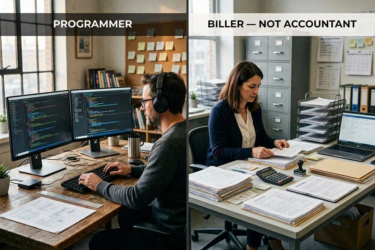 The Differentiation between a Computer programmer and a Biller