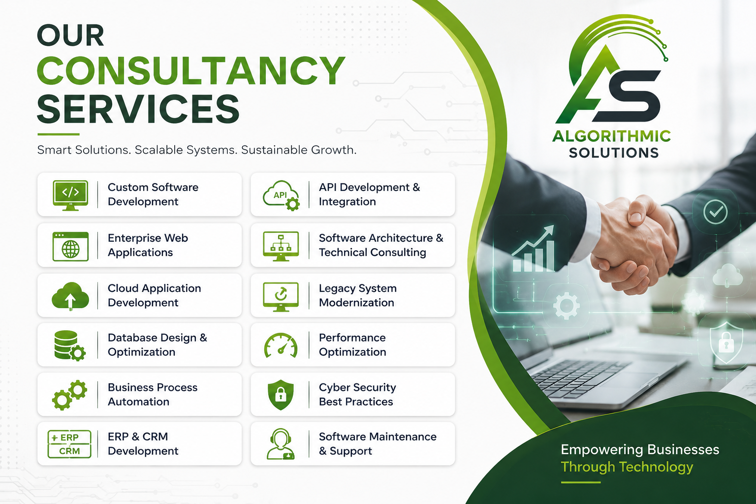 Consultancy Services Algorithmic Solutions